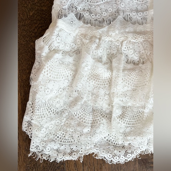 [Free add on item] Vintage delicate ruffled lace top - Picture 5 of 9